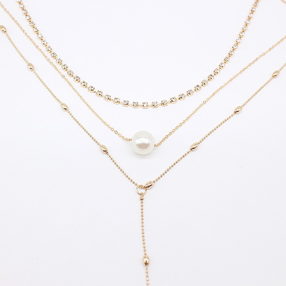 🆕☀️ Boho Pearl Chokers☀️ 3 in 1 - Picture 4 of 5